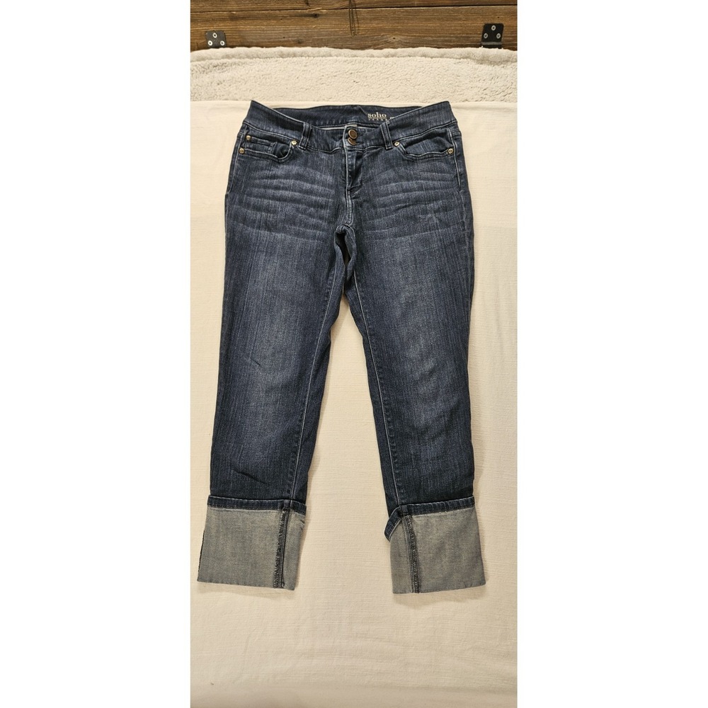 Women's Soho Cropped Boyfriend Size 6 Capri's
